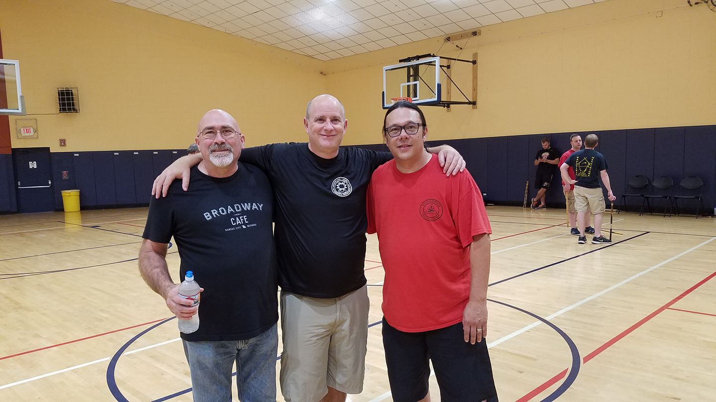 Three MBD instructors together after training